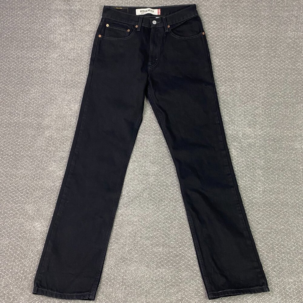 NWOT Vintage Y2K Levi's 505 Regular Fit Jeans Men's 31 x 34 Fits 30 x 32 Black
